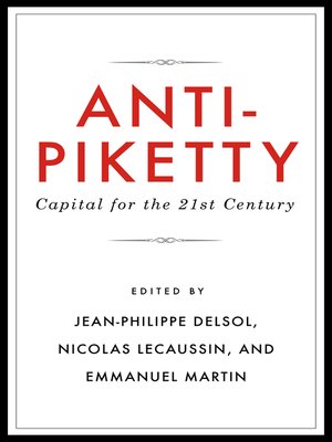 cover image of Anti-Piketty